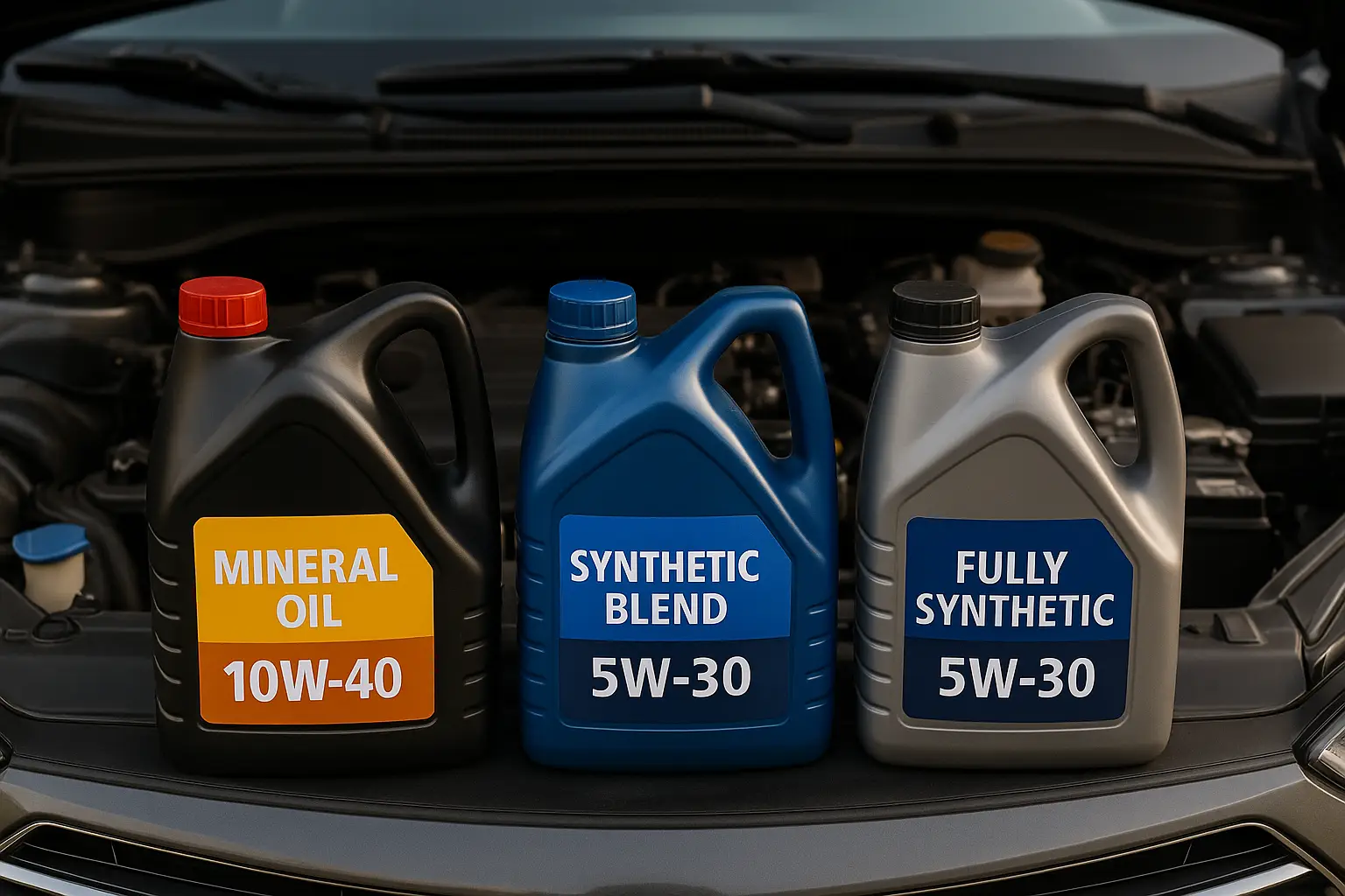 Tipos de óleo de motor