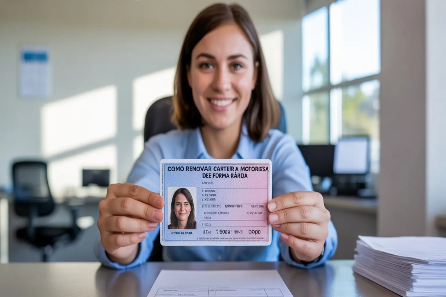 como renovar carteira de motorista