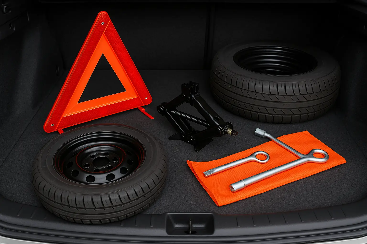 Itens obrigatórios no carro