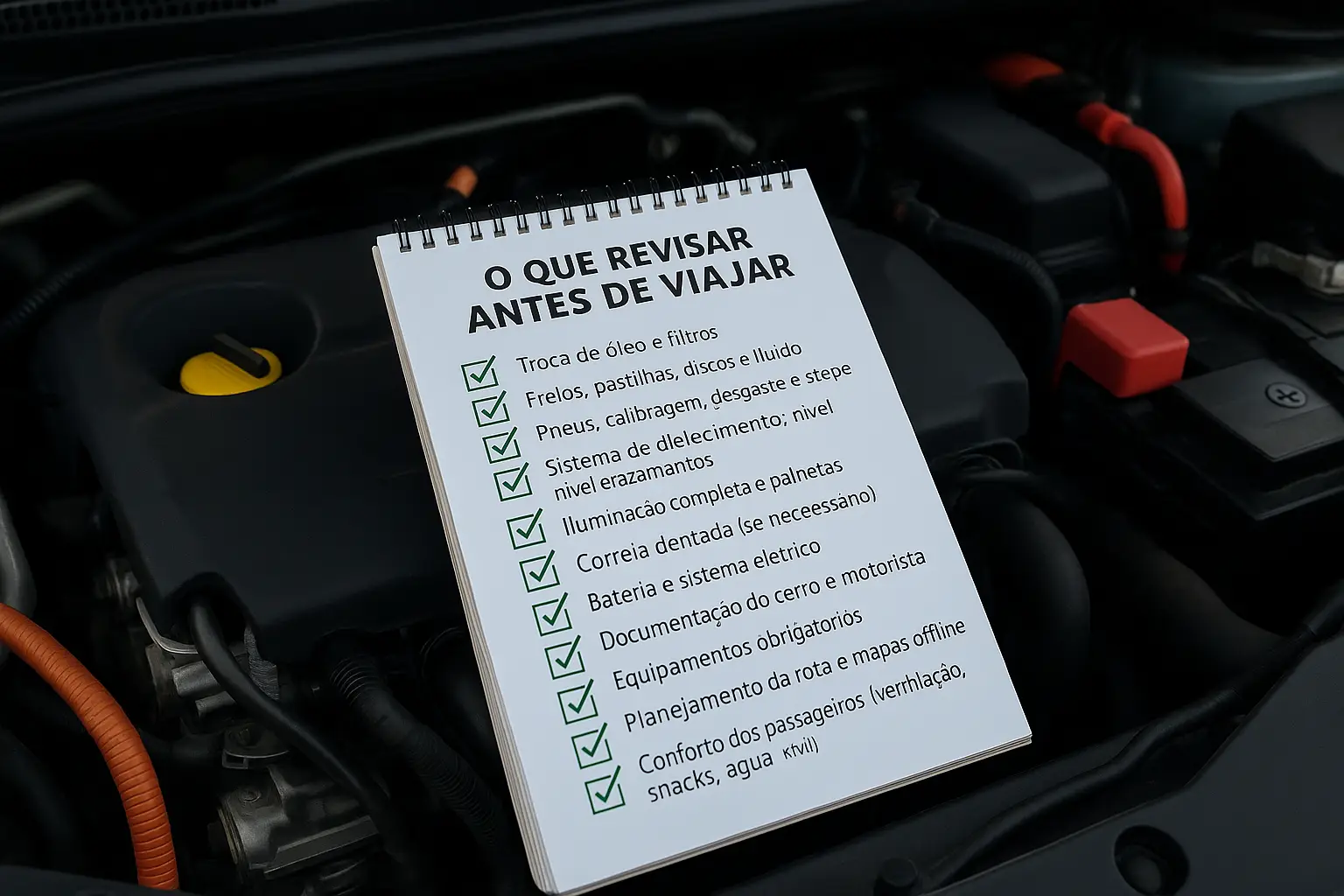 O que revisar antes de viajar